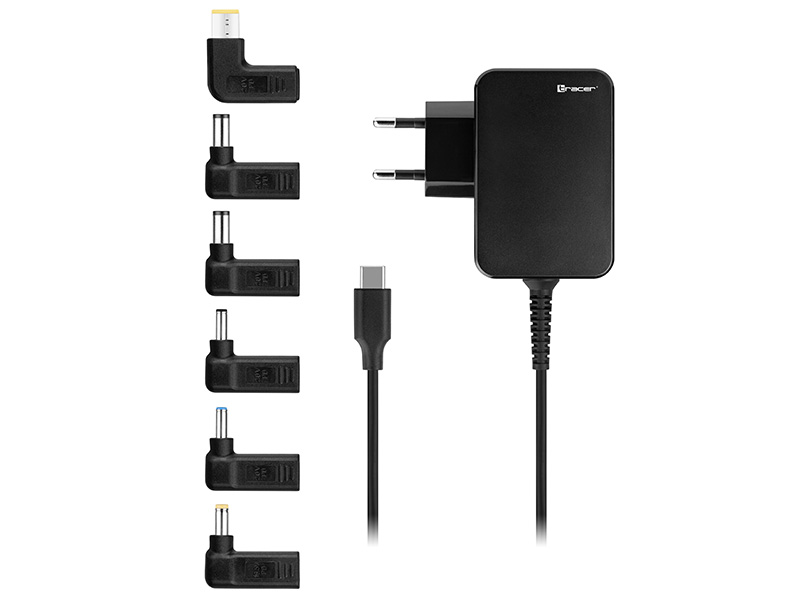Notebook charger TRACER Prime 65W Universal 7in1