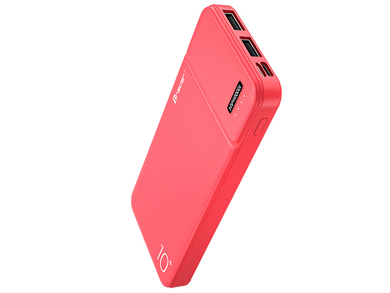 Power bank TRACER 10000mAh 2A RED