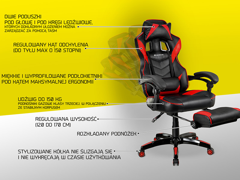 Gaming chair TRACER GAMEZONE MASTERPLAYER