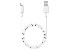 TRACER USB2.0 - iPhone AM lightning 1m cable (white)
