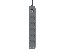 TRACER Power Line+ 1.8 m Graphite surge protector power strip (5 outlets)