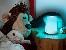 RGB Desk/night lamp TRACER MOON