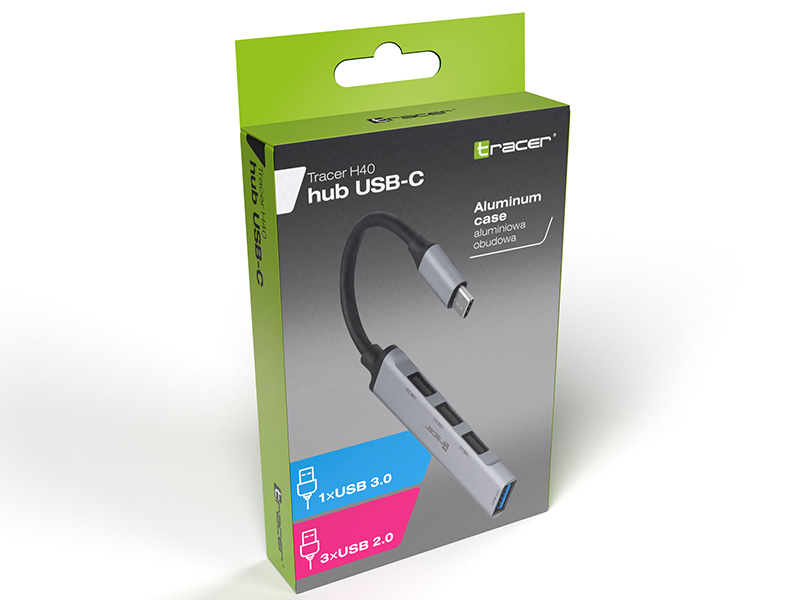 HUB  TRACER USB 3.0 H39 4 ports