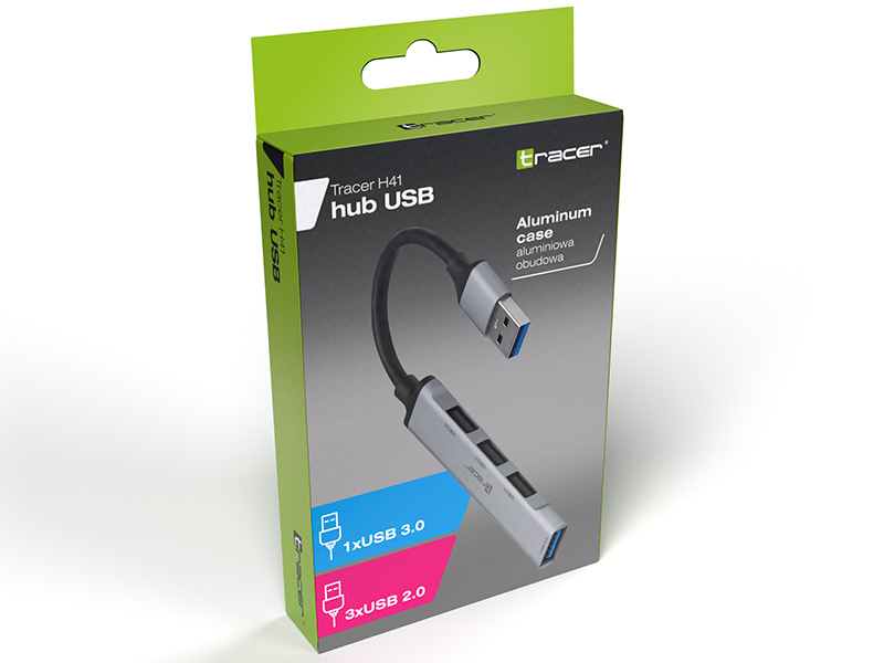 Hub USB 3.0 4 ports - 1x USB-C 3x USB-A - Hubs USB-C